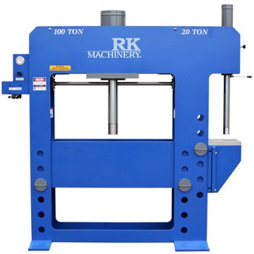 RK 100 Ton Hydraulic H Frame Broaching Press