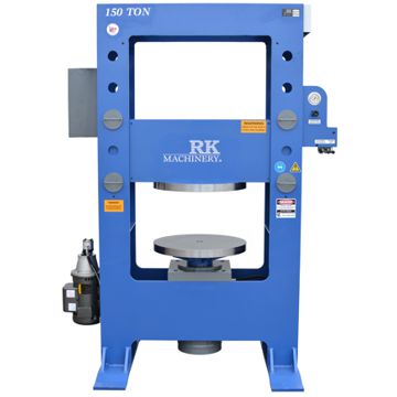 RK 150 Fork Lift Tire (Solid Tire) Press